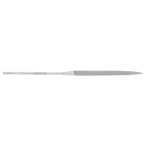 6-1/4" KNIFE NEEDLE FILE - KNURLED HANDLE, CUT 0